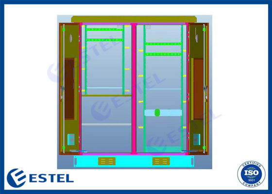 Obudowa elektryczna do szafy Rack 19 ”ESTEL o głębokości 1000 mm