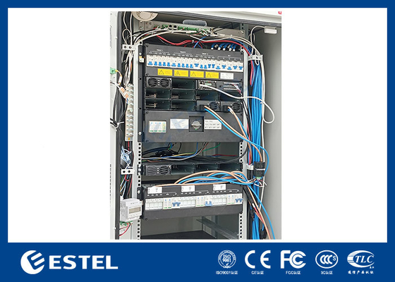 Hybrydowy system zasilania telekomunikacyjny 48VDC 300A 40U