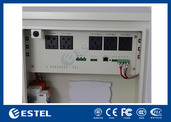 Zewnętrzny słoneczny i deszczoodporny Smart Monitoring Box Pole Mounted With RS485 Communication